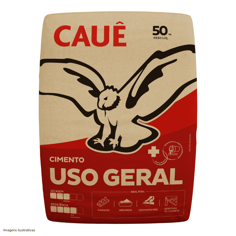 Cimento Cauê 50Kg Uso Geral