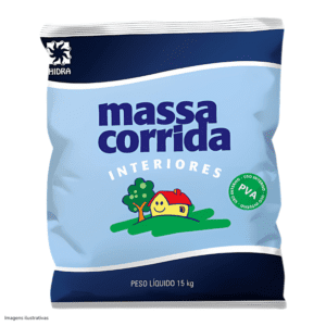 Massa Corrida PVA 15Kg Hidra Uso Interno