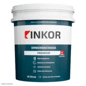 Tinta Premium Emborrachada Inkor 18L