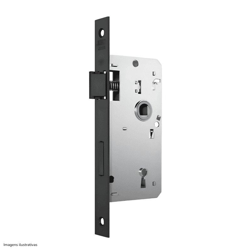 Fechadura Stam Interna 814/33 Preto Fosco