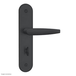 Fechadura Stam Para Banheiro 824/33 Preto Fosco