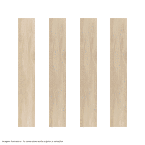 Porcelanato Esmaltado Acetinado Incepa Marfim 20X120